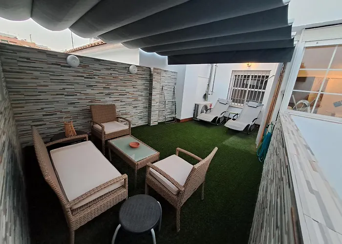 Con Terraza Privada Ubicado En Casco Historico En Casa Clara Апартаменти *